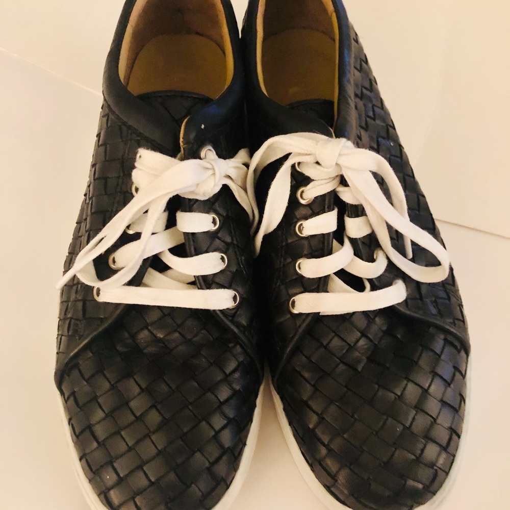 Robert Zur True Glove woven tie sneaker